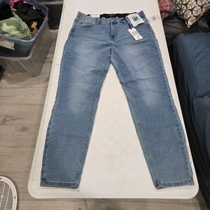 Stylish High Rise Blue Jeans